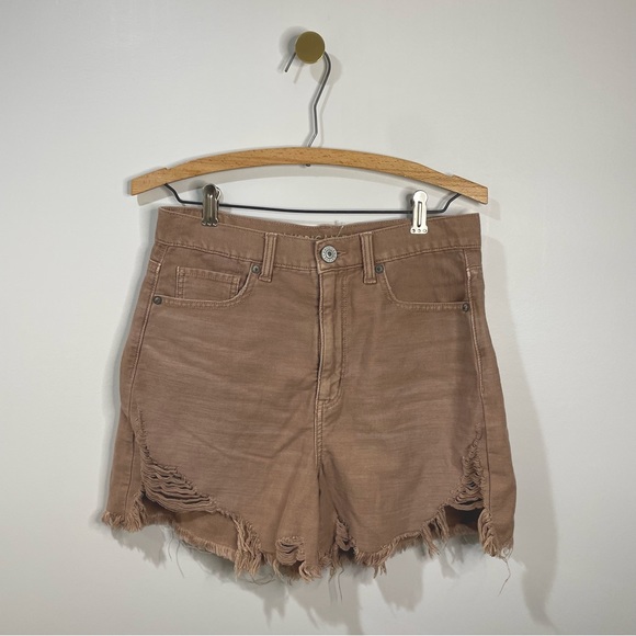 American Eagle | Distressed Ripped Shorts - Picture 1 of 6